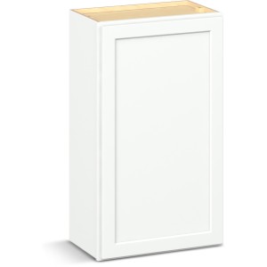 Reliabilt Parkstone II Reliabilt Parkstone II Brilliant White Wall Cabinet, 1 Door, 21-in x 36-in - 641244 | Lowe's Pro Supply